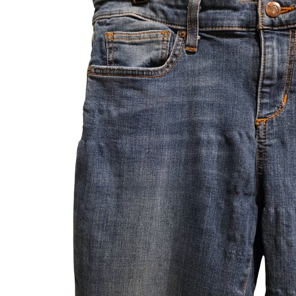 Joe's Jeans The Straight Leg Crop Cuffed Jeans Medium Leslie Wash 31 - Picture 11 of 16